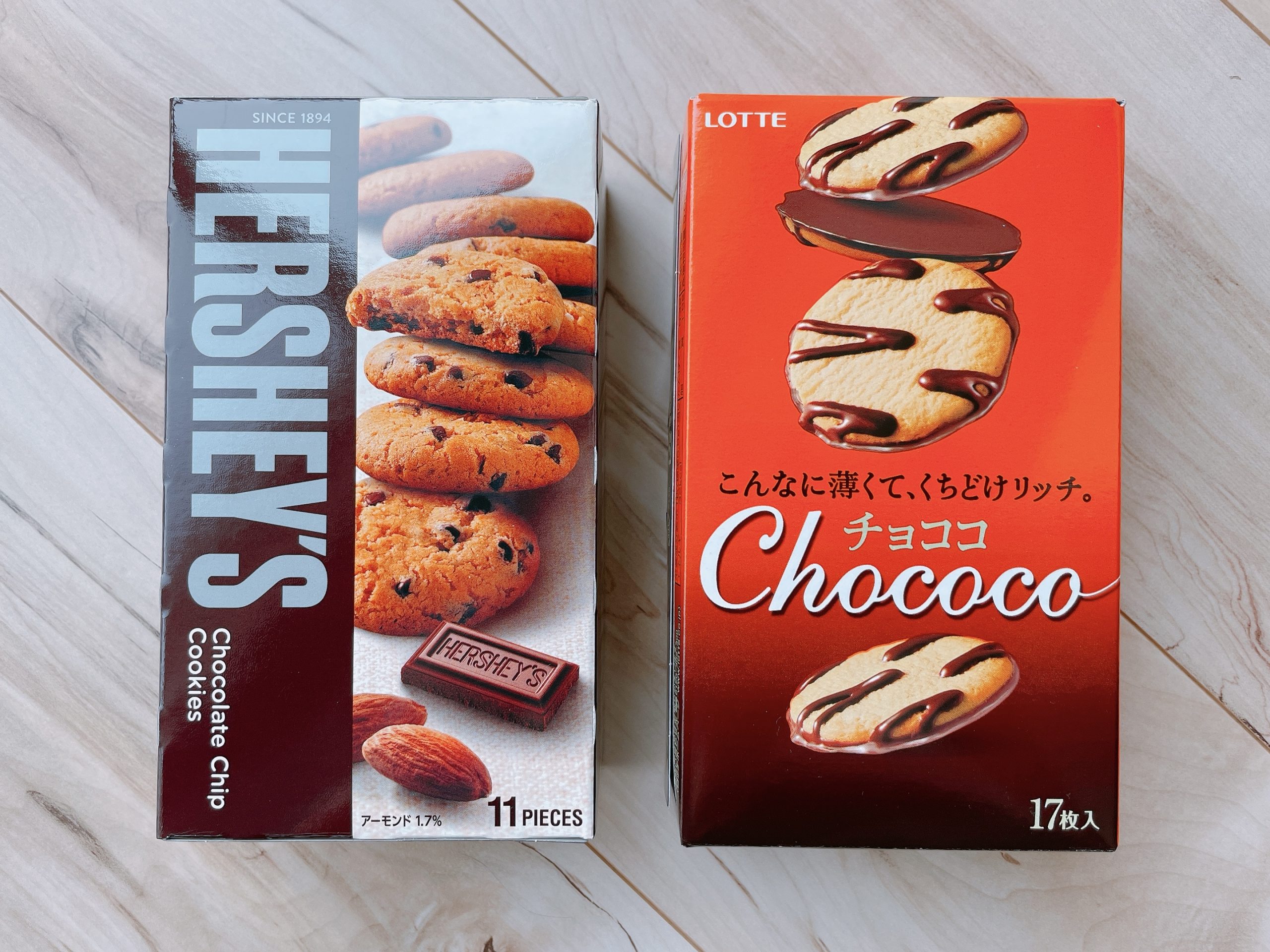 チョココ＆ハーシーチョコチップクッキーのパッケージ2