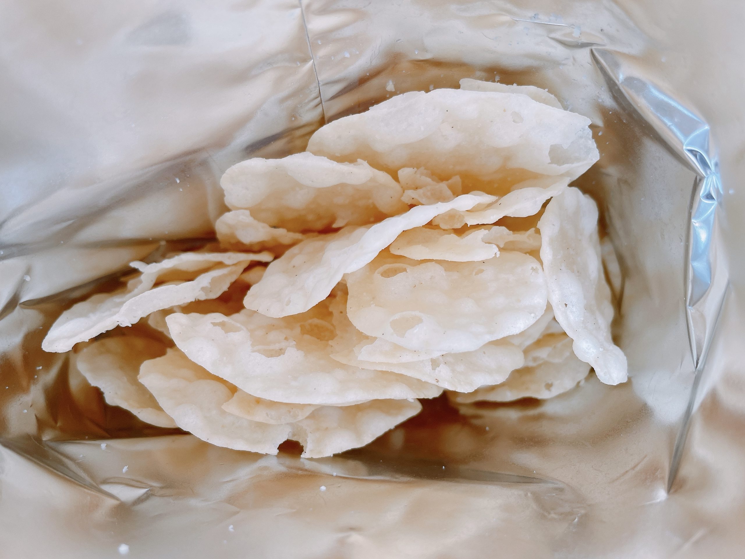 オーザック あっさり塩味は、とても優しいポテトの香りです