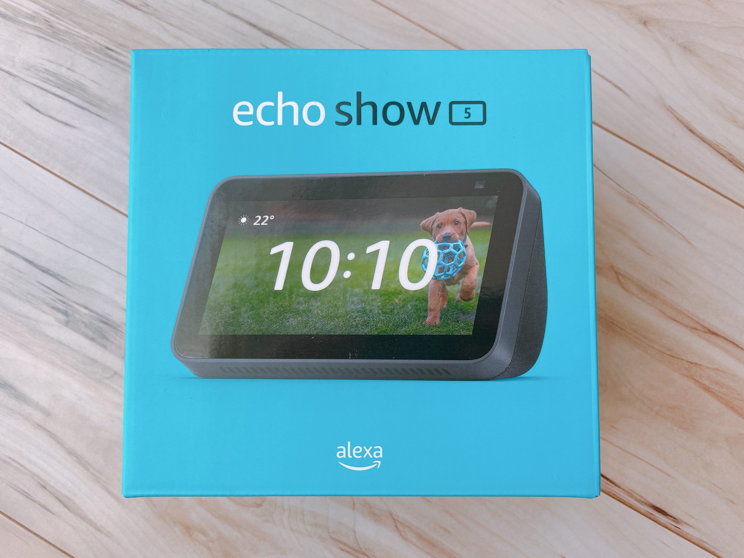 アレクサ Echo Show 5の箱